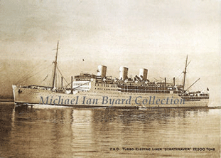 Strathnaver from 1933 Cruise Brochure
